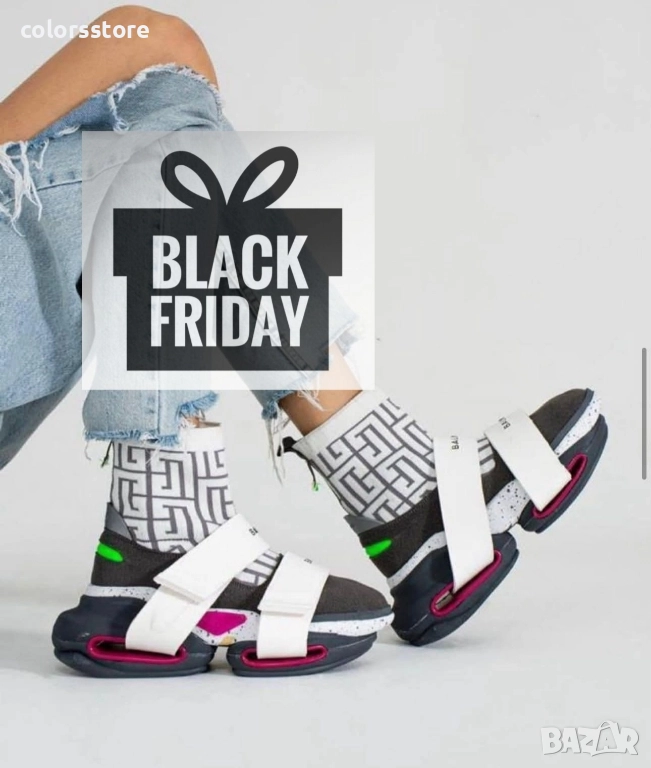 Маратонки чорап Balmain/BR51t, снимка 1