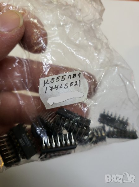 Руска Интегрална схема К555ЛЕ1, интегрална схема аналог  74LS02  СССР, снимка 1