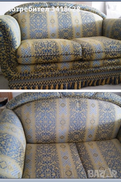 Класически италиански Диван двоен - 2 бр, снимка 1