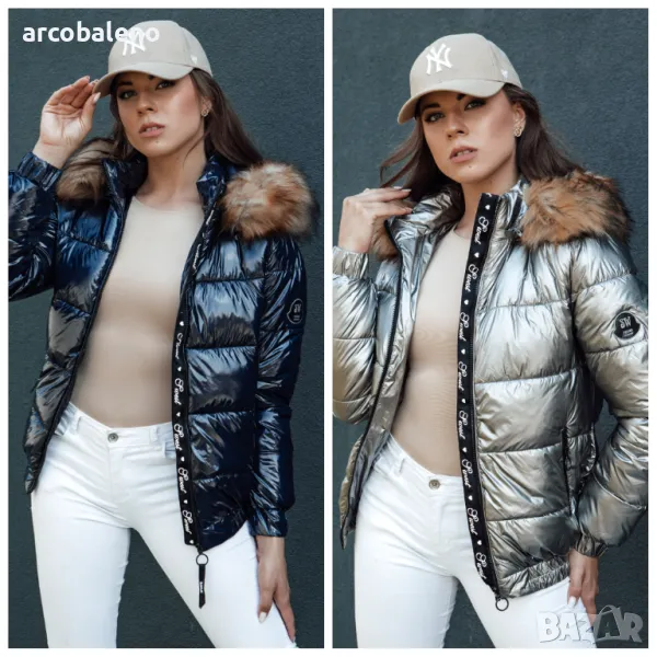 Дамско зимно яке с качулка MELANI, 2цвята , снимка 1