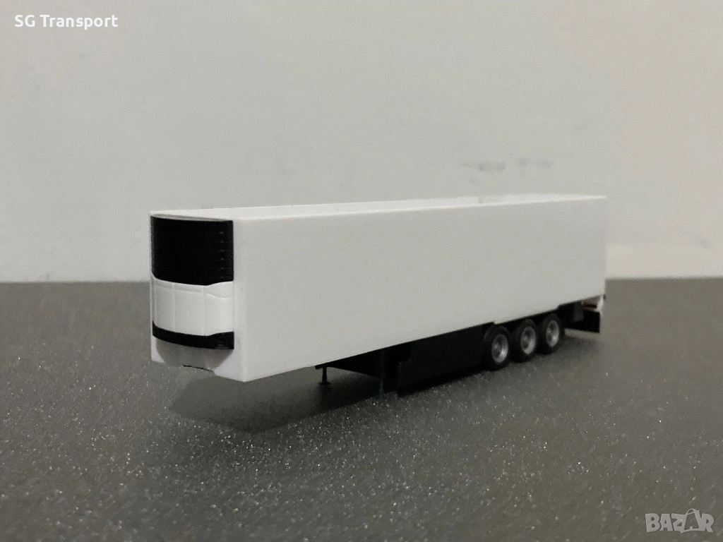 Herpa 1:87 Ремарке хладилно , снимка 1