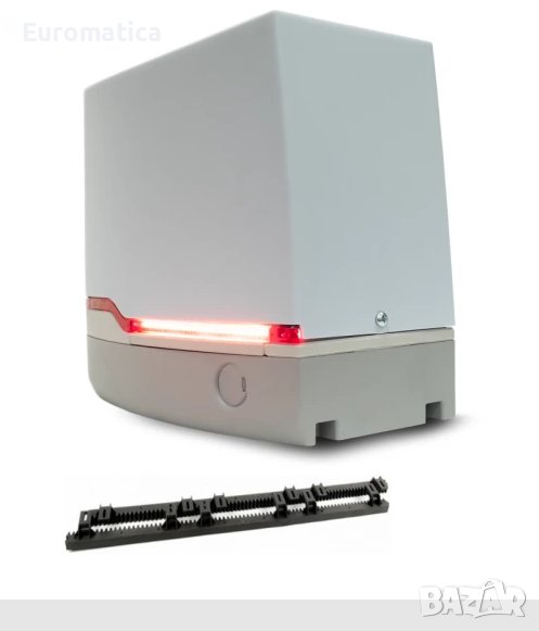 БЪРЗ МОТОР ЗА ПЛЪЗГАЩА СЕ ВРАТА LIFE DEUS 400KG + 4М РЕЙКА, снимка 1