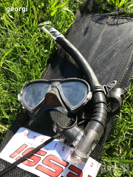 cressi маска,шнорхел и плавници 43-44, снимка 1