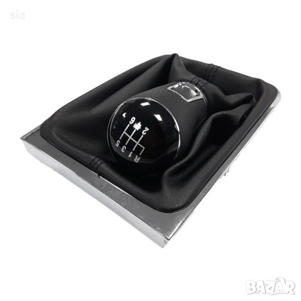 Топка за скоростен лост с маншон за VW Passat B7/ Фолксваген Пасат, 11-15 с 6 скорости, снимка 1