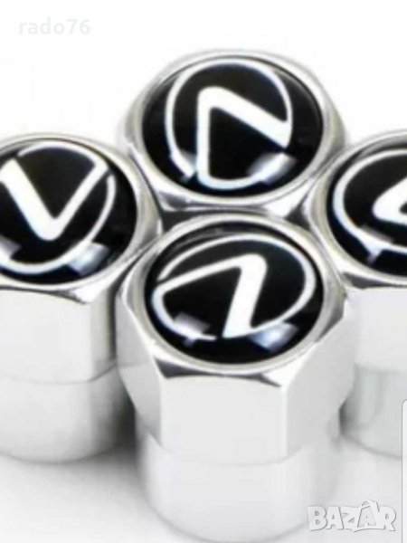 Автомобилен стайлинг 4бр. Метални гуми за клапани за гуми Стъклен калъф за LEXUS RX, снимка 1