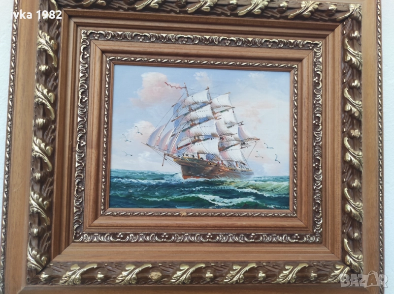 Картина кораб , снимка 1