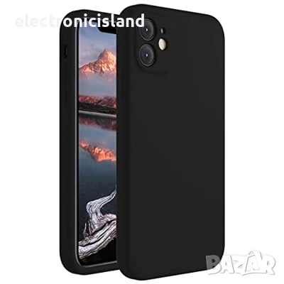 Силиконов калъф гръб за Apple iPhone 11 квадратни ръбове защита на камерата подобрен модел, снимка 1
