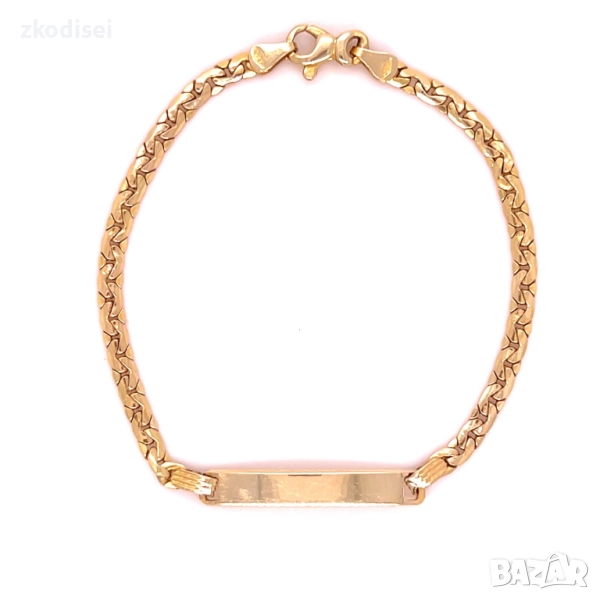 Златна детска 2,60гр. 15,5см. 14кр. проба:585 модел:34358-1, снимка 1