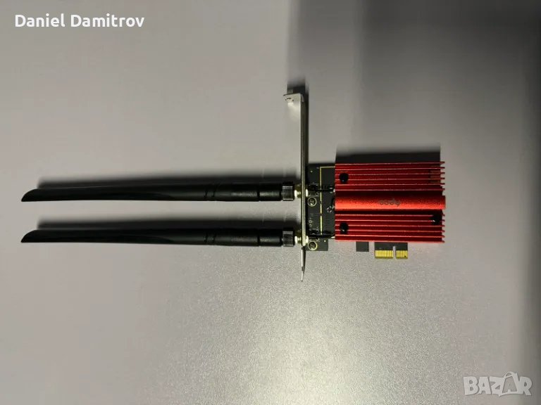 Мрежова карта Cudy WE3000S, AX5400, Tri-Band, Wi-Fi 6, PCIe, снимка 1