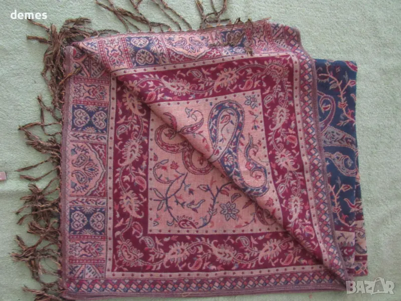 Фин двулицев шал от Маракеш, Мароко, нов, снимка 1