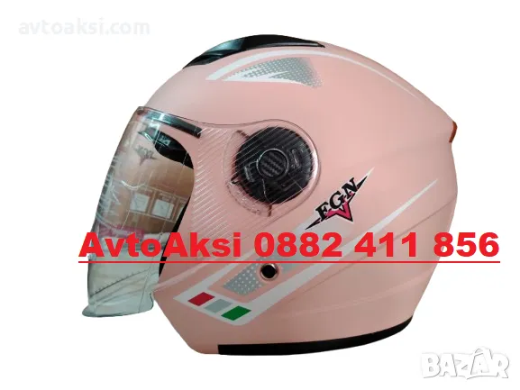 Дамска Каска за Мотор/Скутер -621, снимка 1