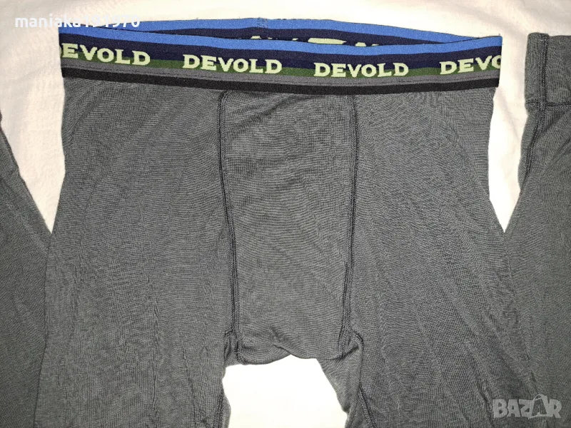 Devold Hiking (S) и SKOGSTAD (L) мъжки термо клинове мерино 100% Merino Wool , снимка 1