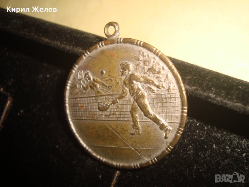 СТАР ТЕНИС БРОНЗОВ СПОРТЕН МЕДАЛ РЯДЪК 23389, снимка 1