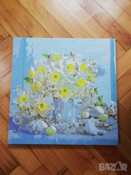 Картина акрилни бои.Размер 40/40см., снимка 1
