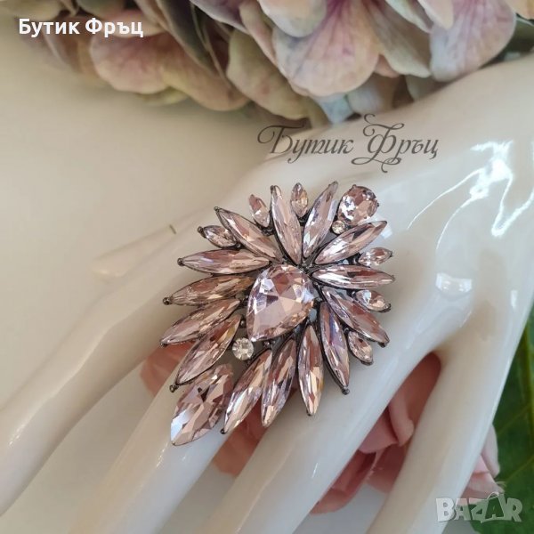Пръстен розе , снимка 1