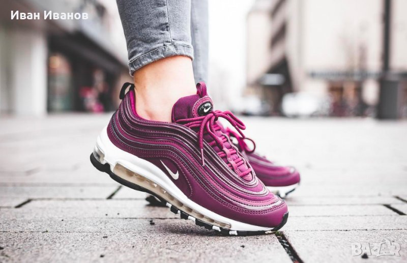 оригинални  маратонки  Nike  Air Max 97 Premium  Bordeaux  номер 39 , снимка 1