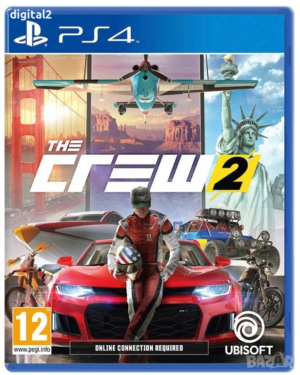 The Crew 2 (PS4)//PS4 / Игра / Нова Запечатана , снимка 1