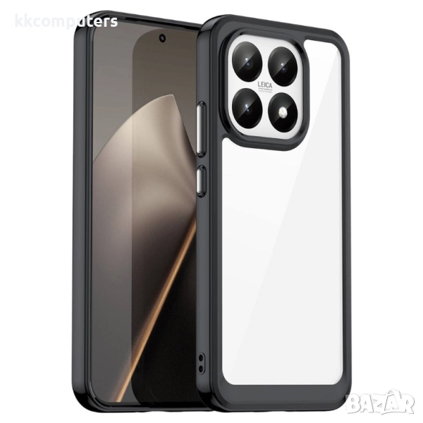 Удароустойчив Калъф (TPU + Акрил) за Xiaomi 15T- Airbag технология, вкл. Протектор, 5 Цвята, снимка 1