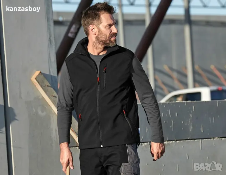 engelbert strauss softshell bodywarmer dryplexx - мъжки softshell елек 2ХЛ КАТО НОВО, снимка 1