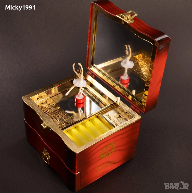 Музикална кутия за бижута с балерина , снимка 1