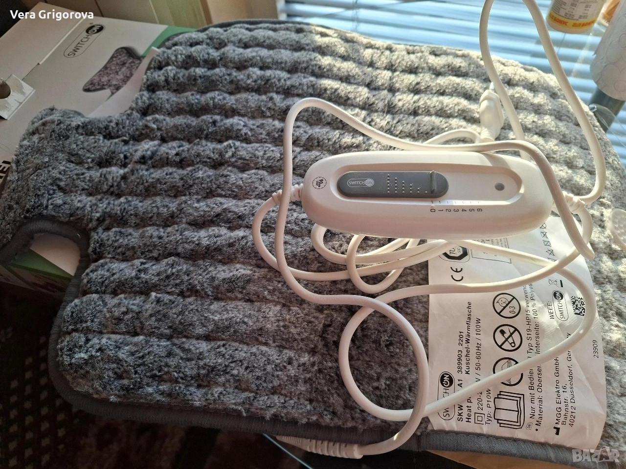 Продавам електрическа възглавница, снимка 1