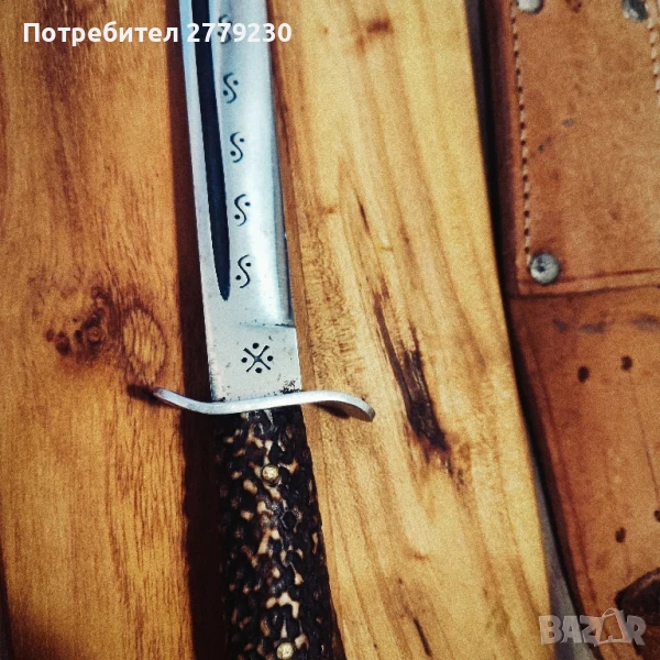 Ловен нож касапски от Едно време!, снимка 1