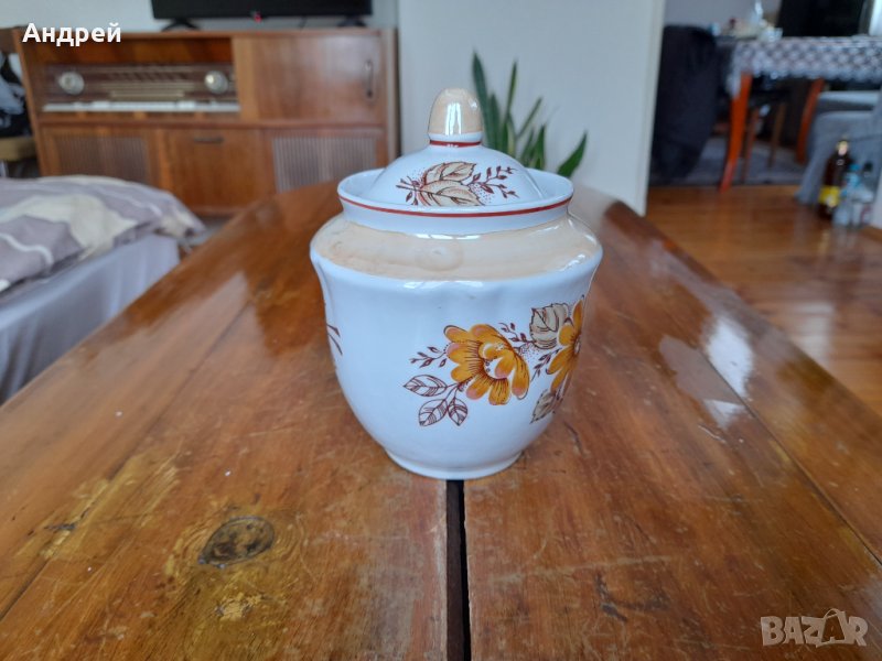 Стара порцеланова захарница #8, снимка 1