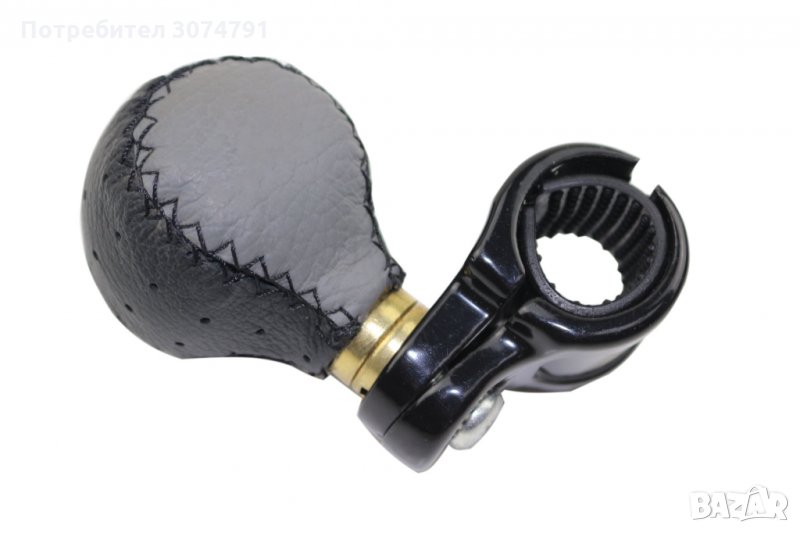 Въртяща Кожена Топка за Волан за Камион, Автобус, Ван, Бус, Автомобил, снимка 1