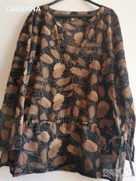 ЕФИРНА И СТИЛНА ТУНИКА ТЮЛ РАЗМЕР 2XL, снимка 1