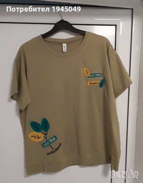 Дамска блуза Л размер - памук, снимка 1