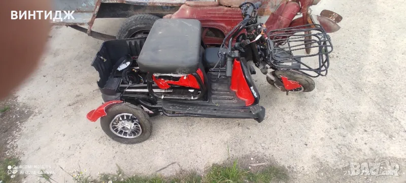 електрическа триколка нова на части, снимка 1