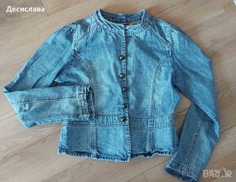 Дамско дънково яке размер S/M - 164 см, снимка 1