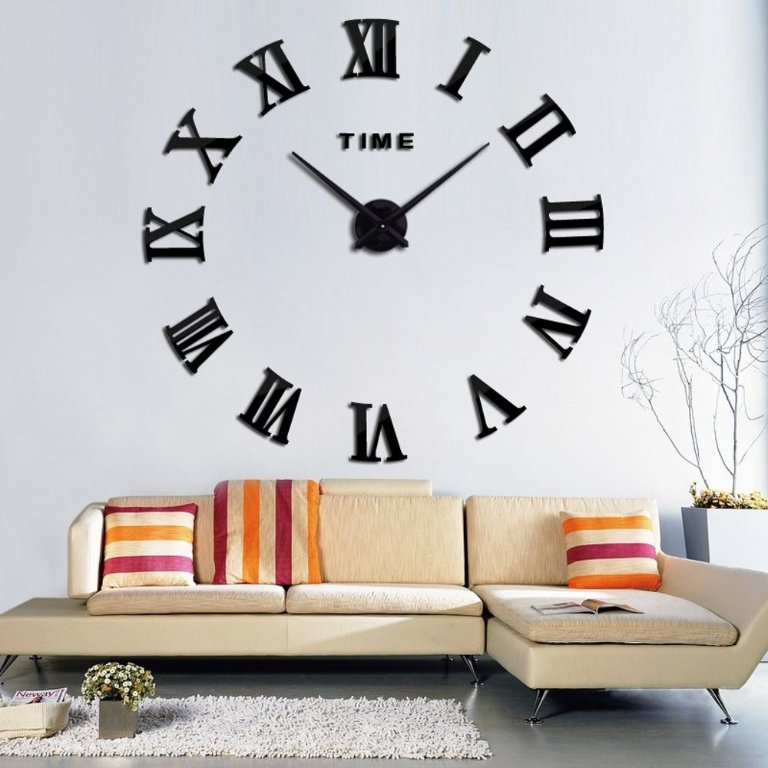 Стенен 3D часовник с римски цифри в Стенни часовници в гр. Пловдив -  ID32257675 — Bazar.bg