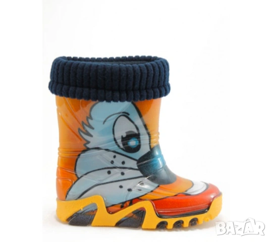 Детски гумени ботуши с подплата DEMAR  размер 32-33, снимка 2 - Детски боти и ботуши - 53418212