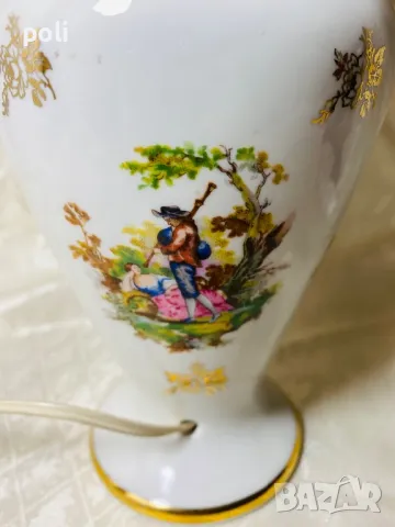 порцеланова настолна лампа , снимка 7 - Настолни лампи - 49066207