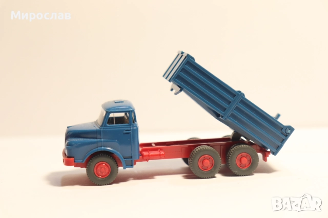 WIKING 1:87 H0 MAN САМОСВАЛ КАМИОН КОЛИЧКА МОДЕЛ, снимка 6 - Колекции - 52611851