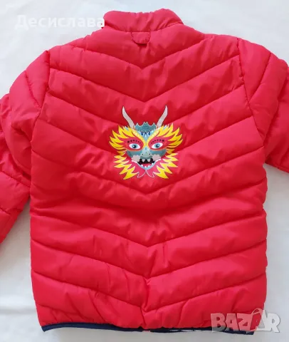 Детско яке с полар размер 122 см, снимка 2 - Детски якета и елеци - 47913987