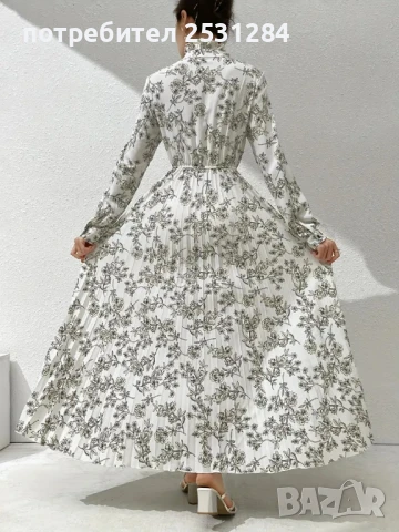 Нови рокли, нова рокля , бохо рокля , рокля с дълъг ръкав, снимка 9 - Рокли - 50914778