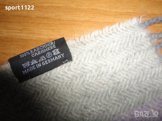 Немски шал/100% кашмир, снимка 2 - Шалове - 43118739