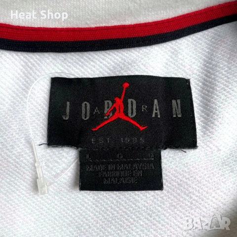 Мъжка блуза Nike Air Jordan Jumpman Classic Fleece Sweatshirt, снимка 3 - Блузи - 53380376