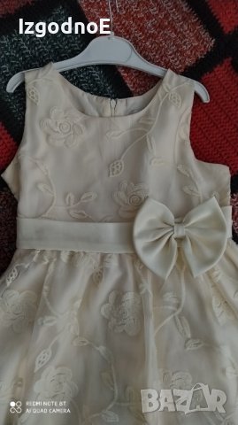 Уникална разкошна празнична рокля, снимка 2 - Детски рокли и поли - 38722090