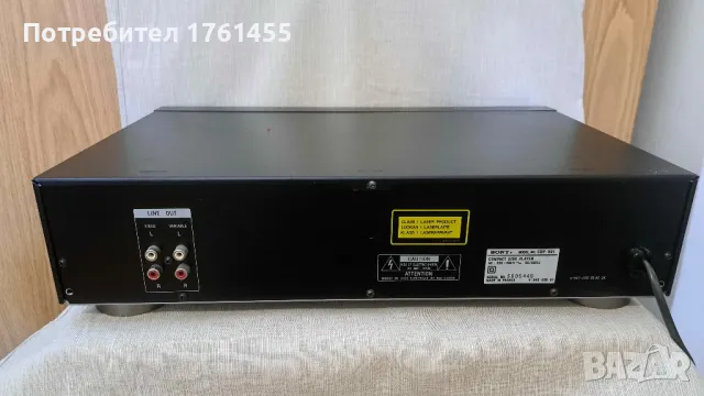 Качествен CD плеър SONY CDP-591, снимка 5 - Декове - 48846735