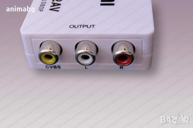 ANIMABG HDMI към RCA / AV преобразувател, снимка 2 - Други - 33144785