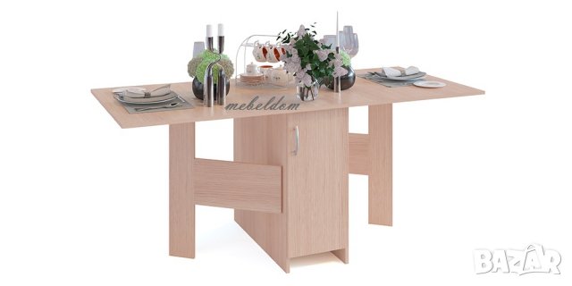 Трапезна/кухненска сгъваема маса(код-2296), снимка 4 - Маси - 28422773