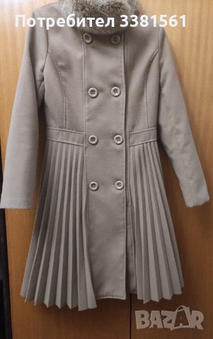Дамско елегантно палто, снимка 6 - Палта, манта - 43078957