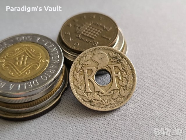 Mонета - Франция - 10 сентима | 1920г., снимка 2 - Нумизматика и бонистика - 43436664