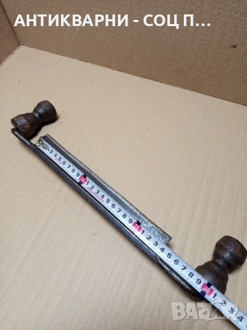 Стар Ръчно Кован Дърводелски Рукан., снимка 14 - Антикварни и старинни предмети - 51556629