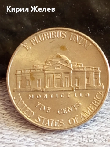 Монета 5 цента 2007г. АМЕРИКА рядка за КОЛЕКЦИЯ ДЕКОРАЦИЯ 51910