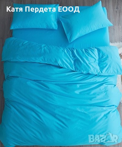 Едноцветно спално бельо от Ранфорс- 100% памук, снимка 2 - Спално бельо - 43614273