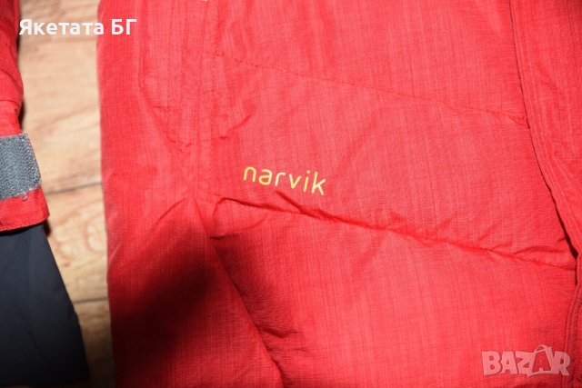 Norrona Narvik Primaloft 750 Down Оригинално дамско пухено яке парка размер S, снимка 2 - Якета - 43505524